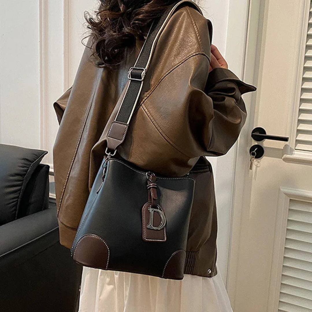 Bolsa casual com vários compartimentos para mulher