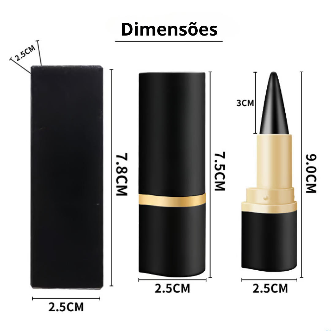 Delineador de Olhos Mate de Secagem Rápida (PROMOÇÃO 2X1)