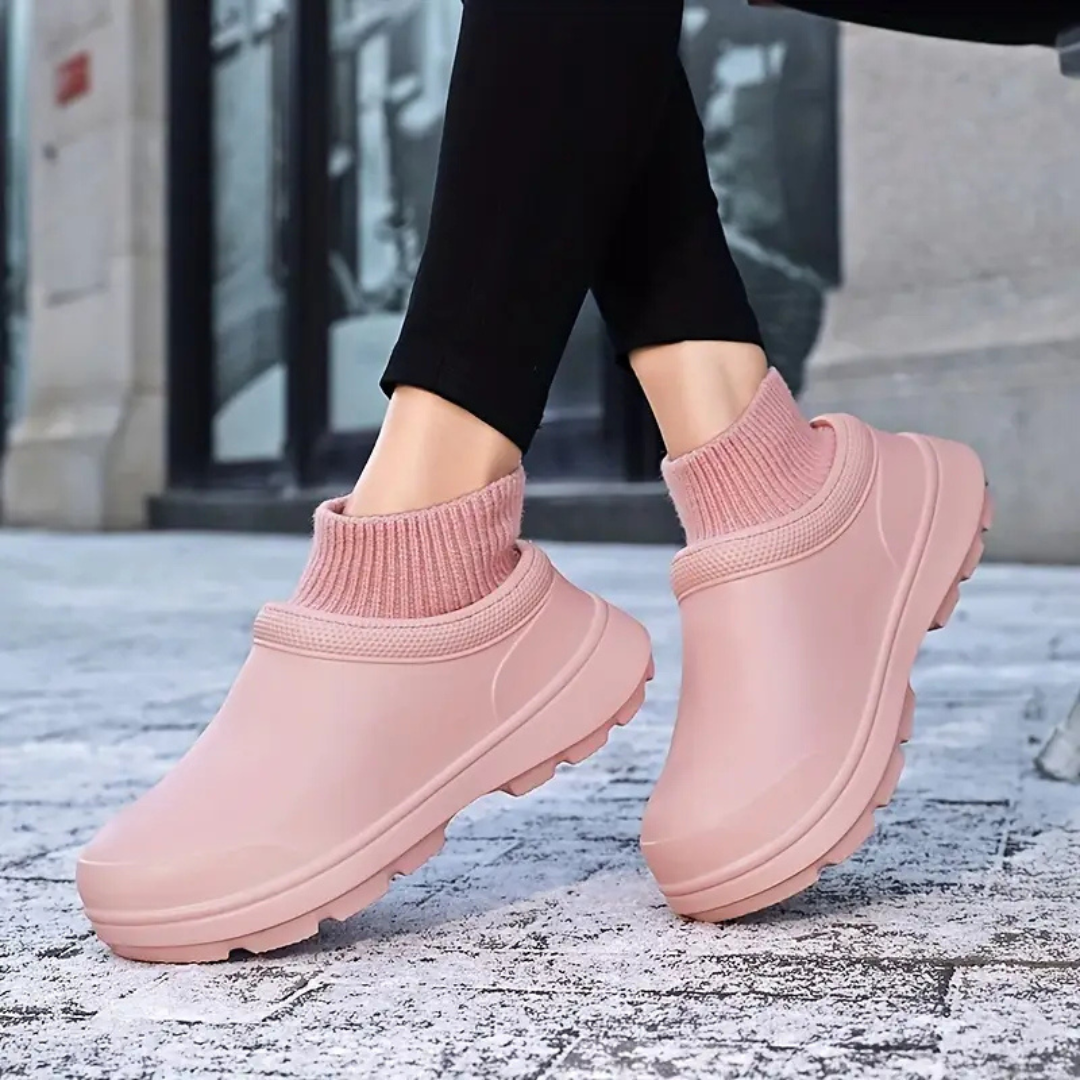 Sapatos Antiderrapantes à Prova de Água com Meias Unissexo