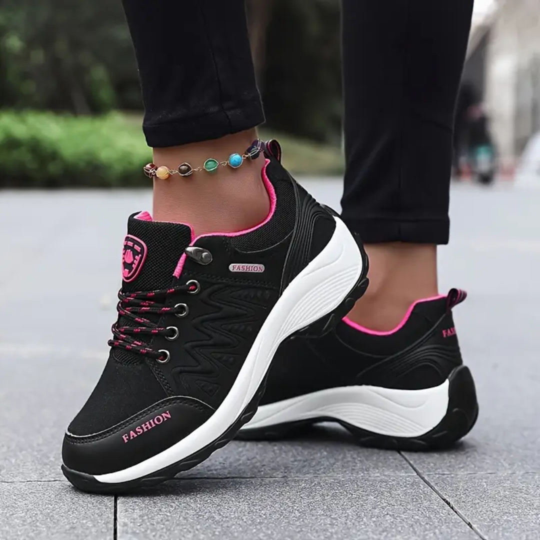 Sapatos de Desporto com Sola Ortopédica Macia e Respirável para Mulher