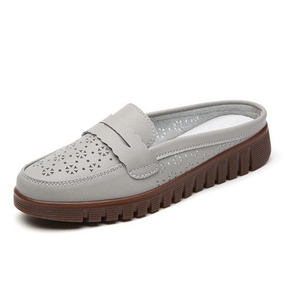 Mocassins confortáveis com sola ergonómica para mulher