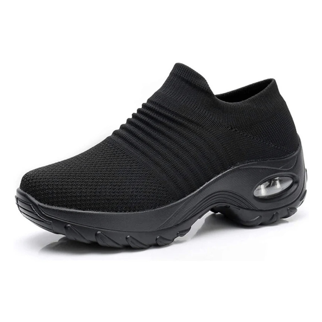 Sapatos Desportivos Almofadados com um Design Sem Atacadores