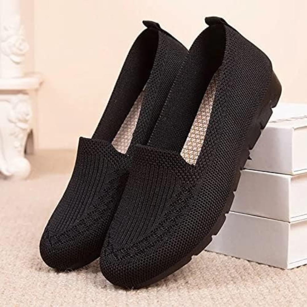 Sapatilhas Slip-On com Sola Antiderrapante para Mulher