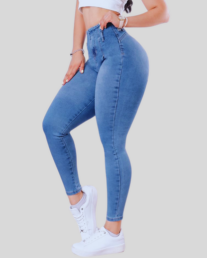 Jeans Push Up Efeito Glúteos Lifting