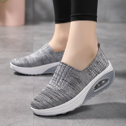 Sapatos de Desporto de Malha Confortáveis sem Atacadores  para Mulher