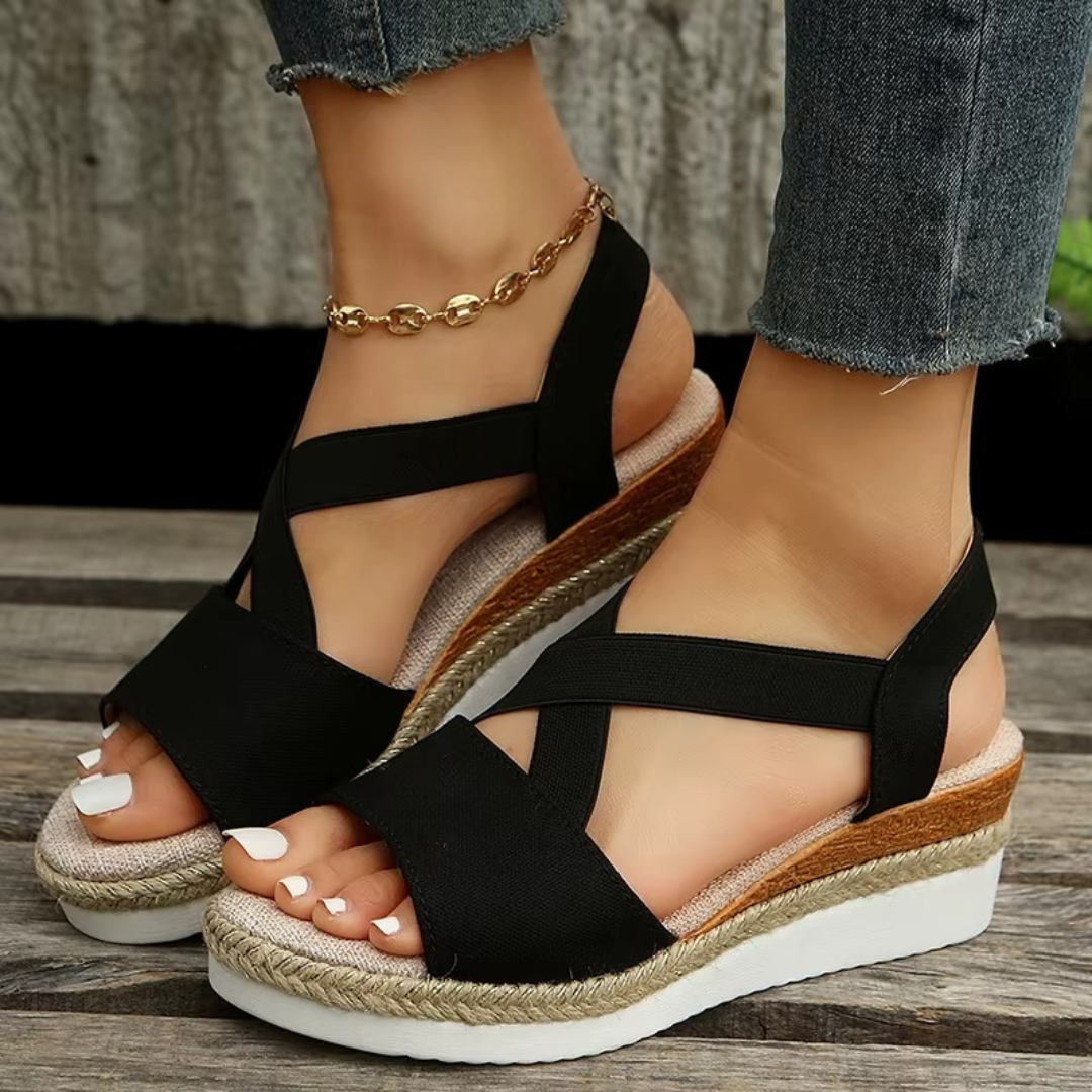 Sandálias ergonómicas com efeito anti-dor para os pés