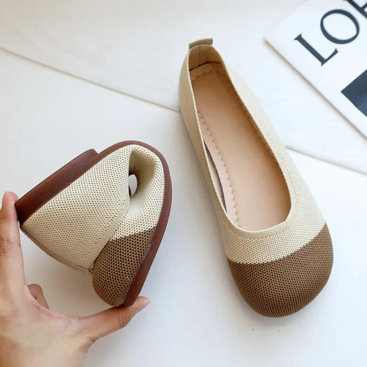 Sapatos de Cano Baixo Ergonómicos e Confortáveis para Mulher