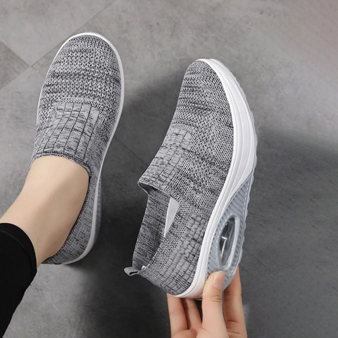 Sapatos de Desporto de Malha Confortáveis sem Atacadores  para Mulher
