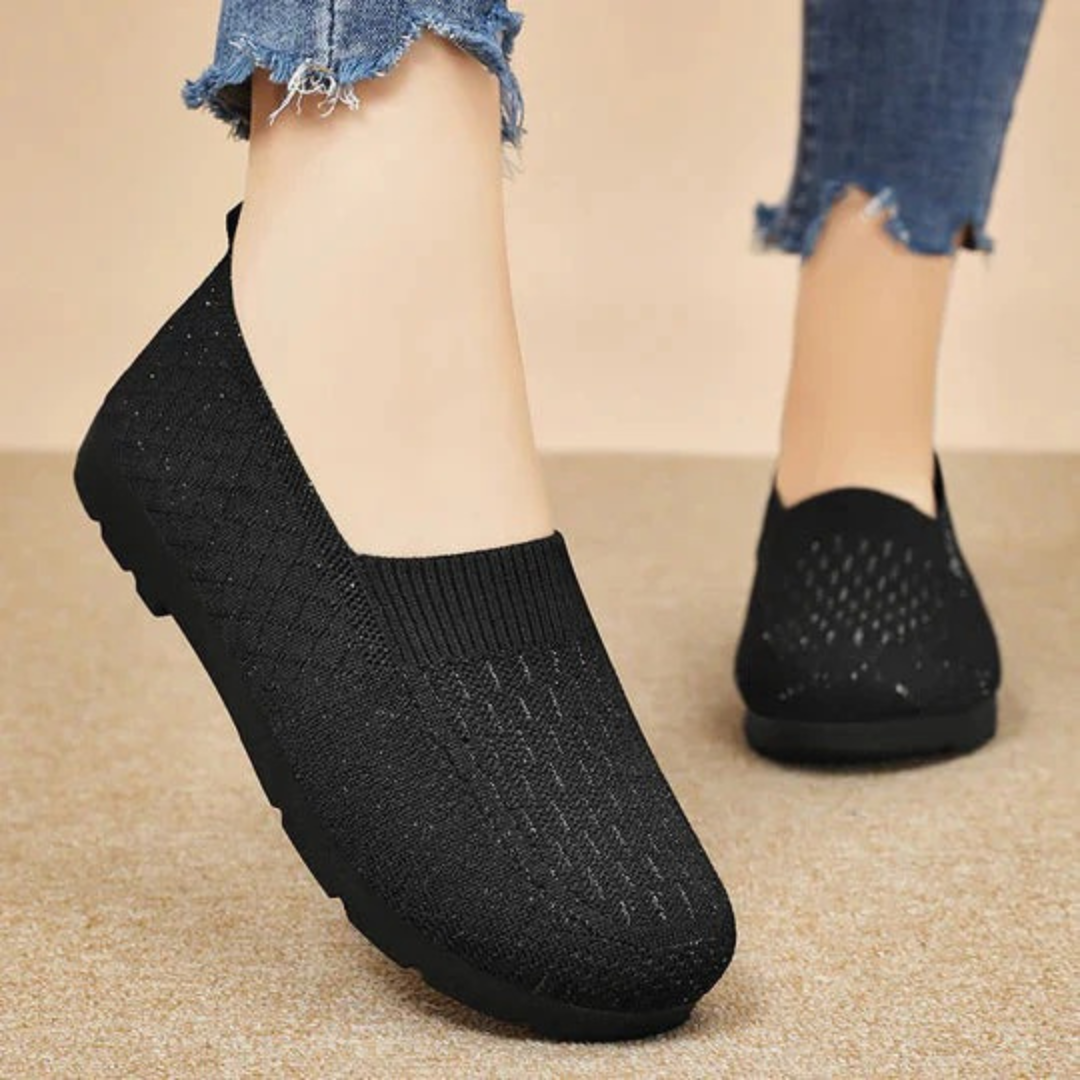 Sapatilhas Slip-On com Sola Antiderrapante para Mulher