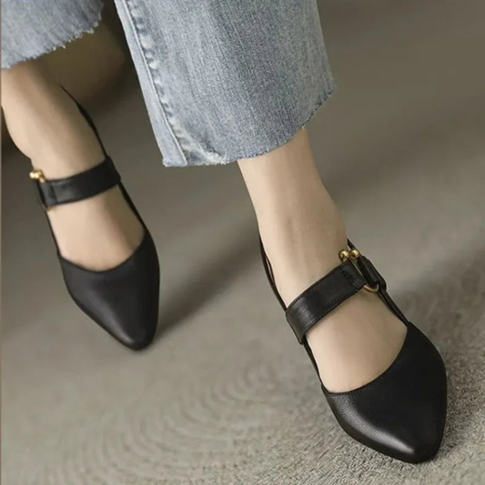 Sapatos Ortopédicos de Salto Alto Confortáveis para Mulher
