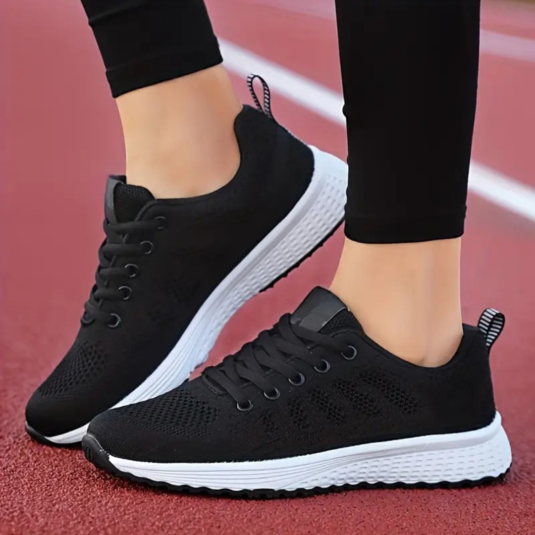 Sapatos Leves com Malha Respirável para Mulher