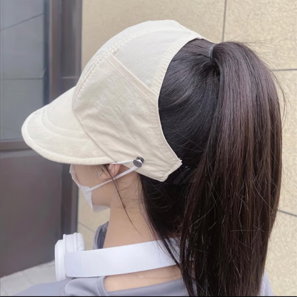 Chapéu de sol com parte superior oca e proteção UV para uso externo