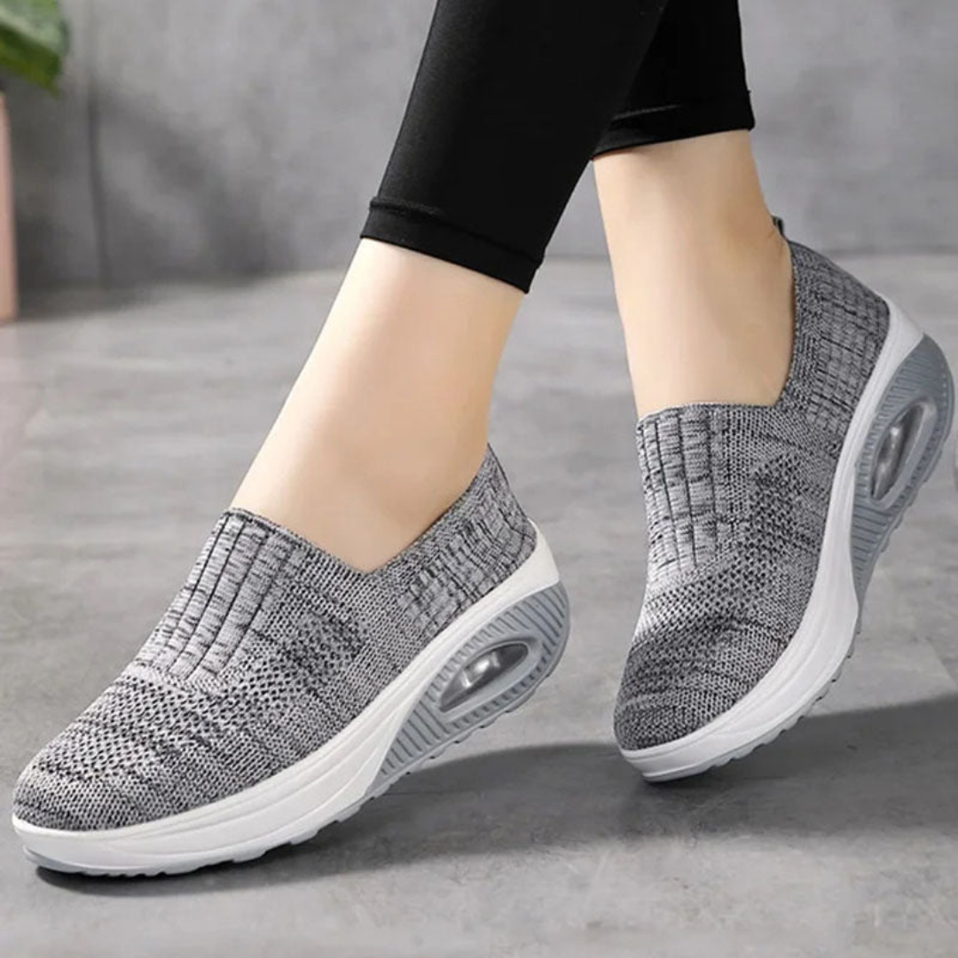 Sapatos de Desporto de Malha Confortáveis sem Atacadores  para Mulher