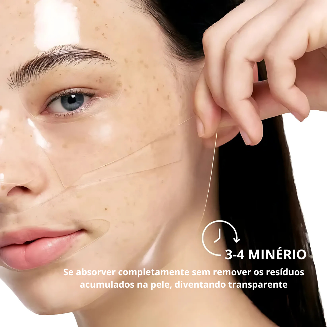 Máscara de Bio-Colagénio para uma Hidratação Profunda