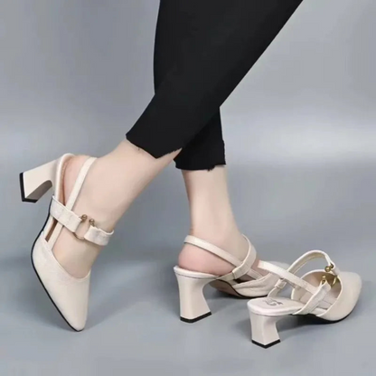 Sapatos Ortopédicos de Salto Alto Confortáveis para Mulher
