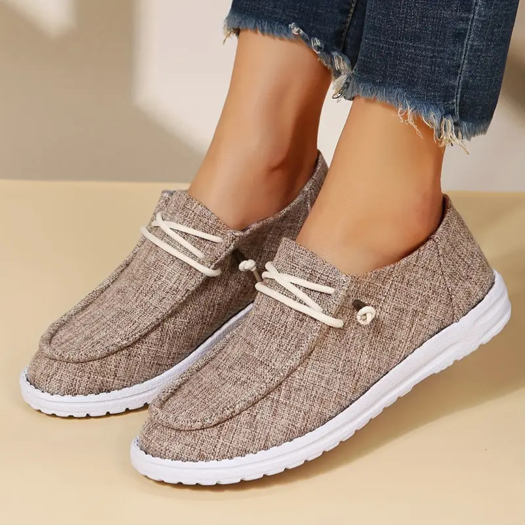 Mocassins Leves com Sola Flexível e Ajuste Confortável para Mulher