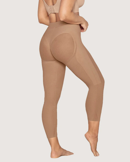 Leggings modeladores invisíveis de cintura alta com malha respirável