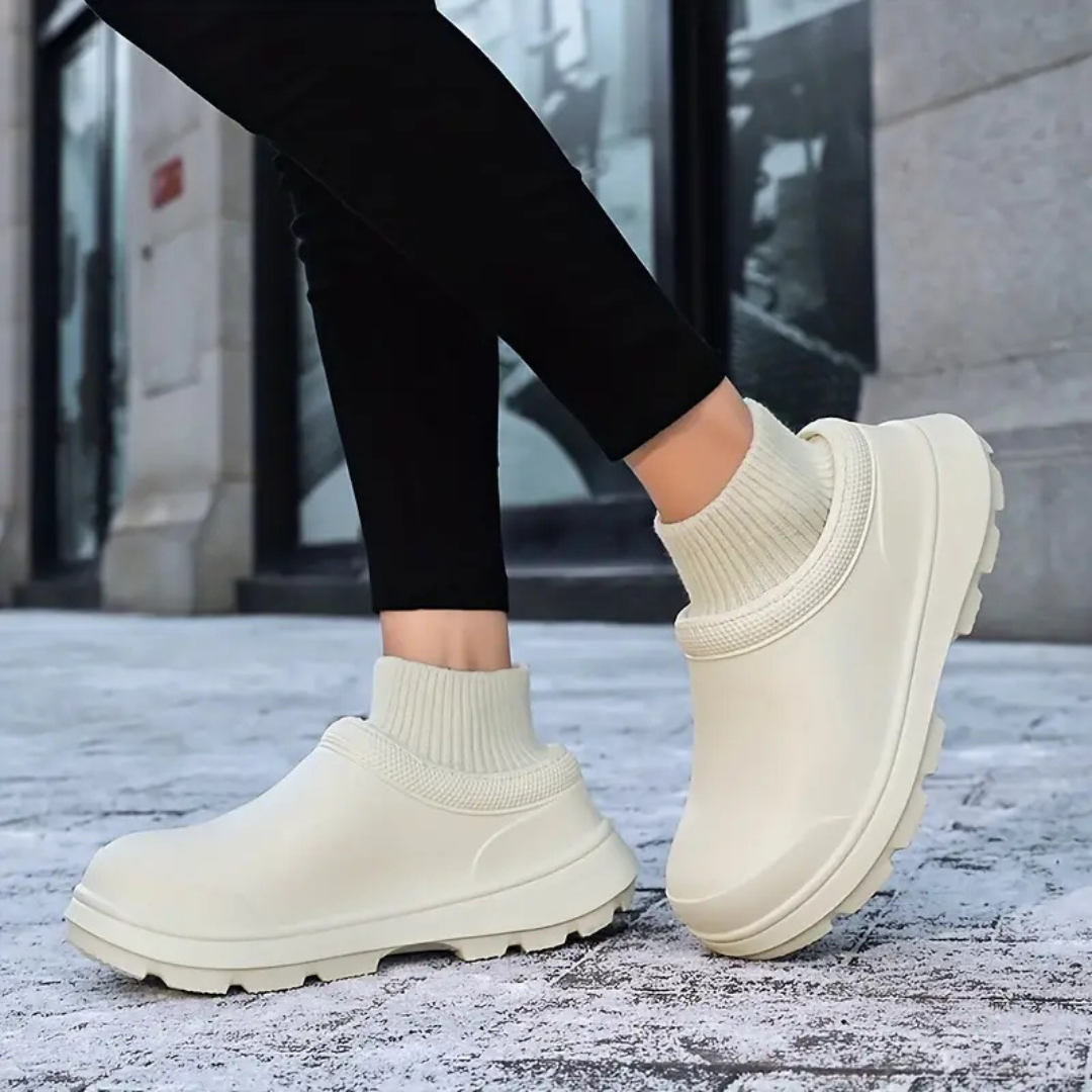 Sapatos Antiderrapantes à Prova de Água com Meias Unissexo