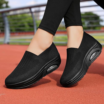 Sapatos de Desporto de Malha Confortáveis sem Atacadores  para Mulher