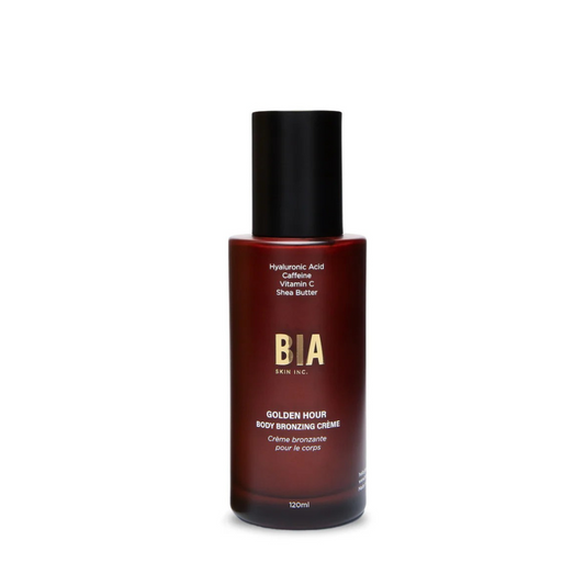 Bronzeador + Iluminador para um Brilho Instantâneo para Corpo e Rosto